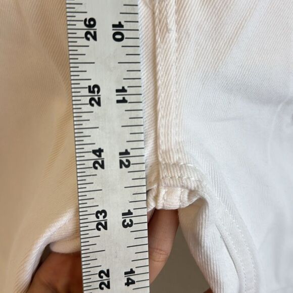 ReDone Originals 70s Stove Pipe in White Destroyed‎ Womens Size 31 - Picture 10 of 11